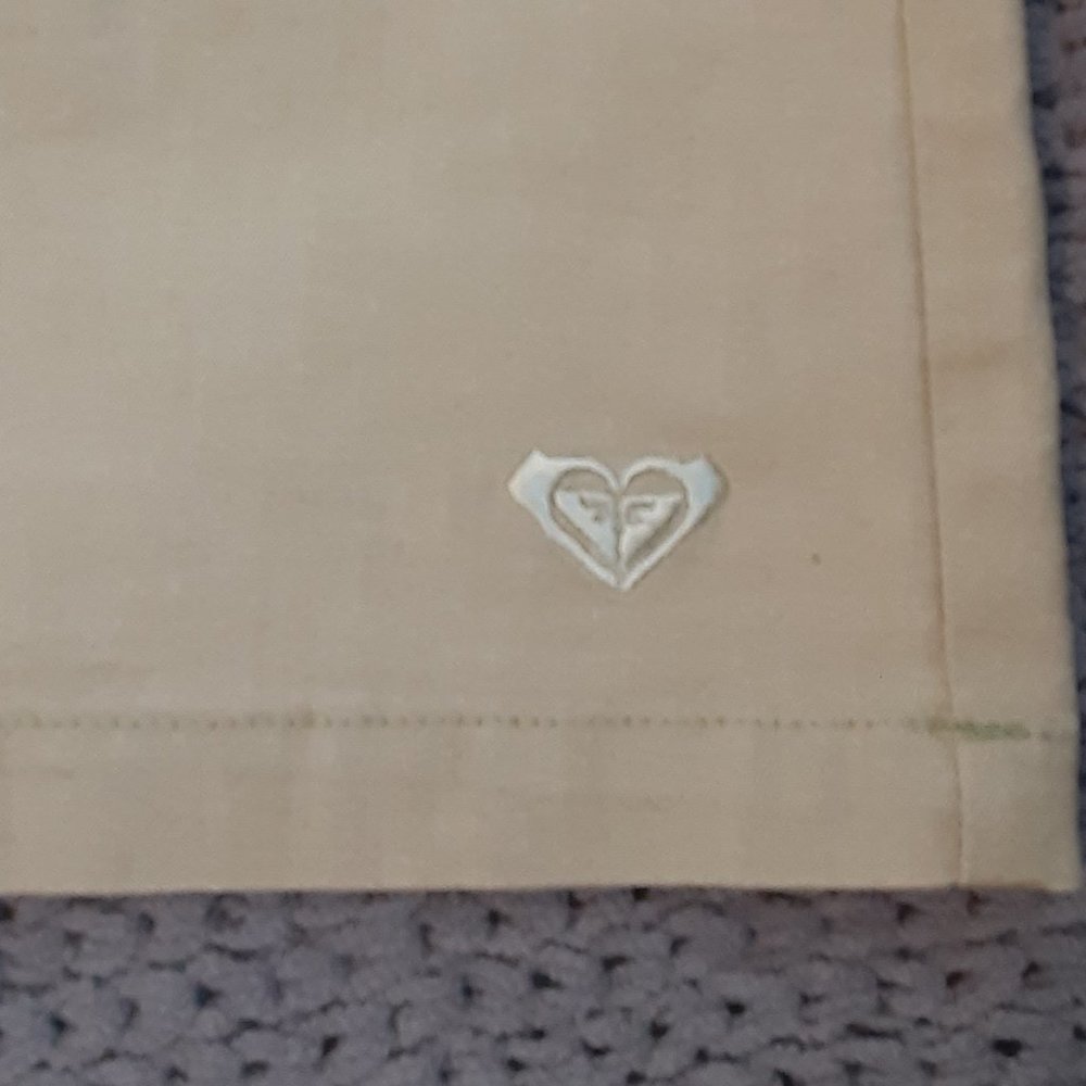 Roxy utility beige khaki skirt - Picture 2 of 11